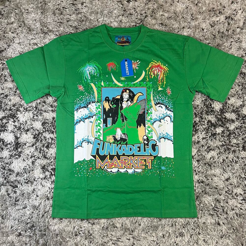 NWT MARKET STUDIOS FUNKADELIC GIVE‎ UP THE FUNK T-SHIRT SIZE: L